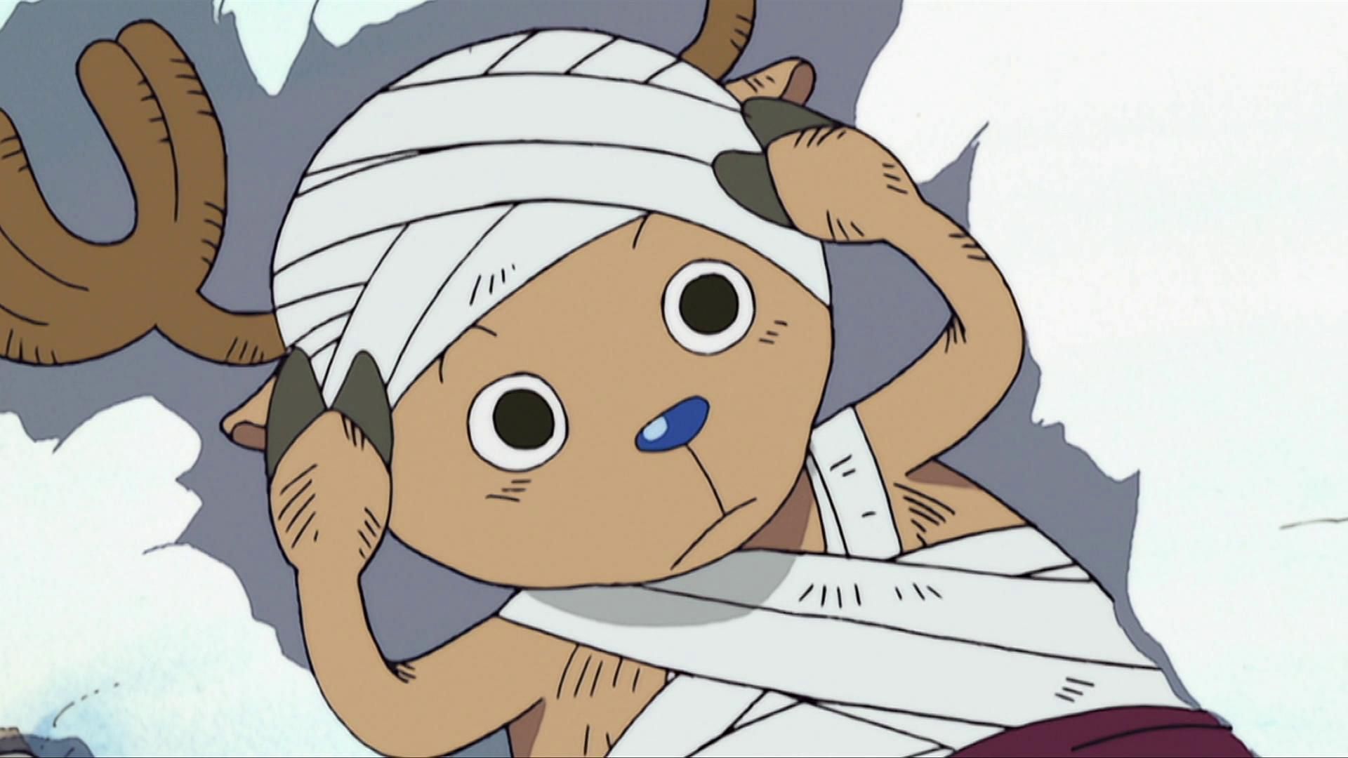 Chopper using the Human-Human Fruit in One Piece (Image via Toei Animation)